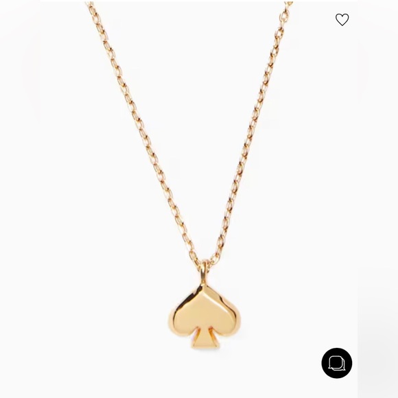 SOLD Kate Spade Gold Pendant Like New - Picture 3 of 3